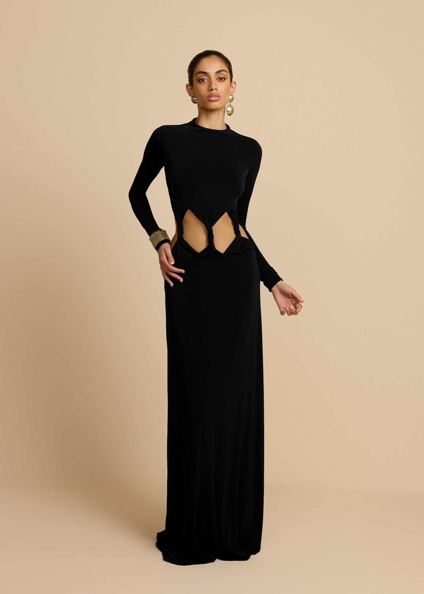 GISELLA DRESS BLACK