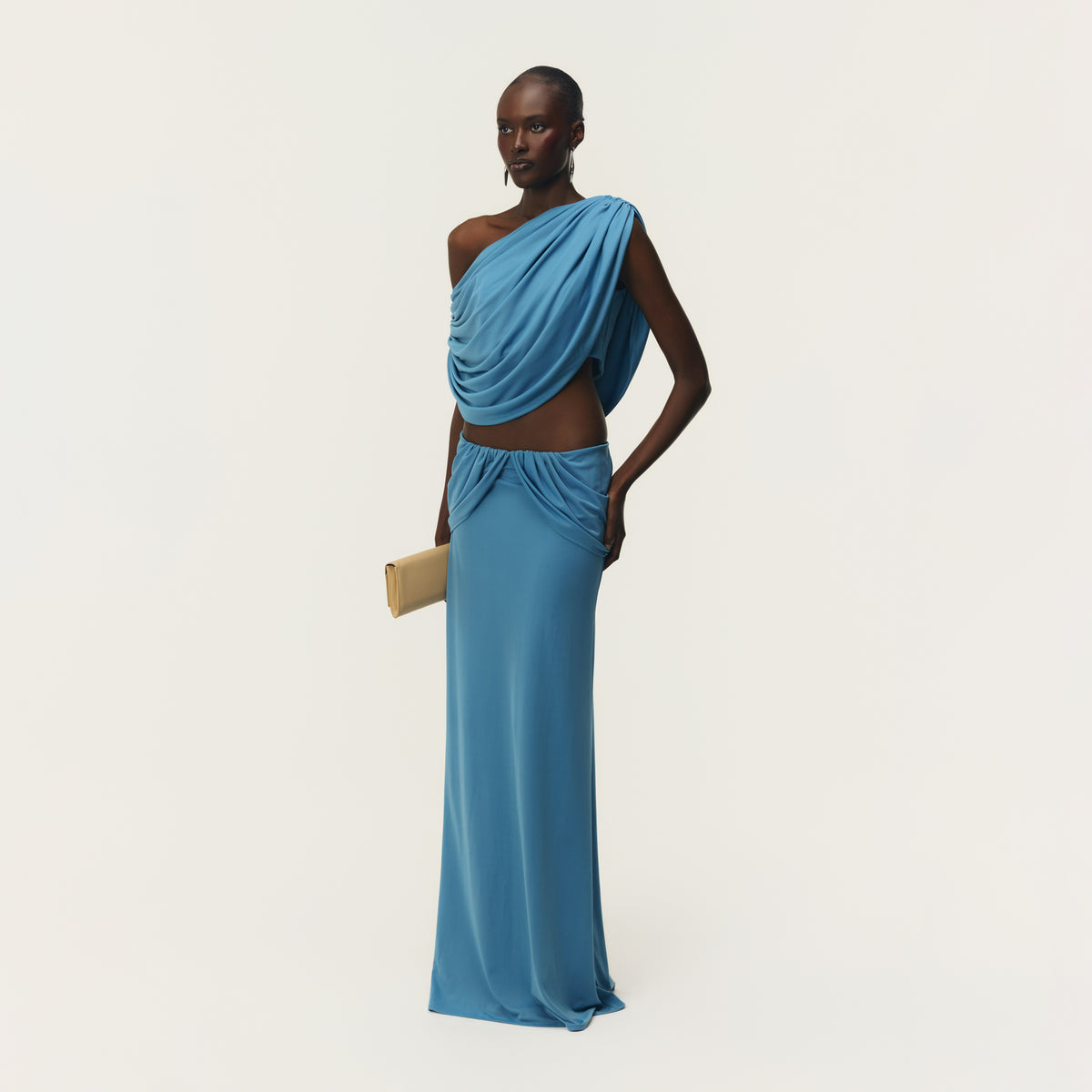 CHIARA TOP DUSTY BLUE