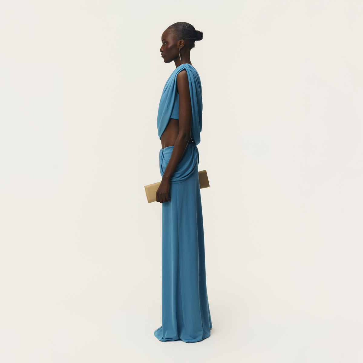 CHIARA TOP DUSTY BLUE