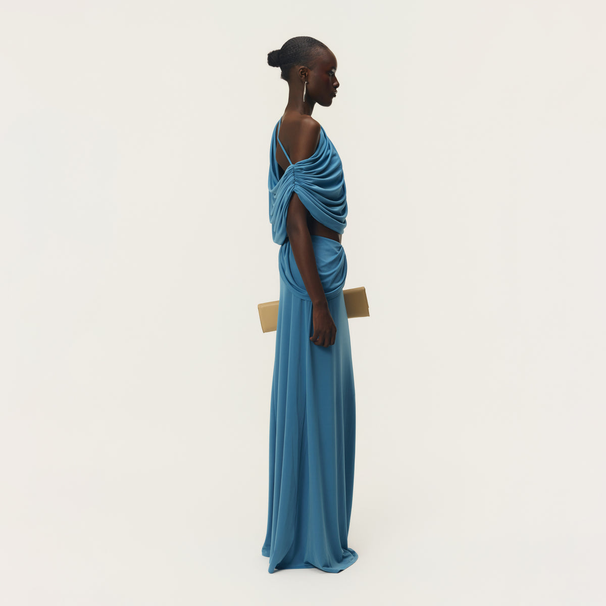CHIARA TOP DUSTY BLUE
