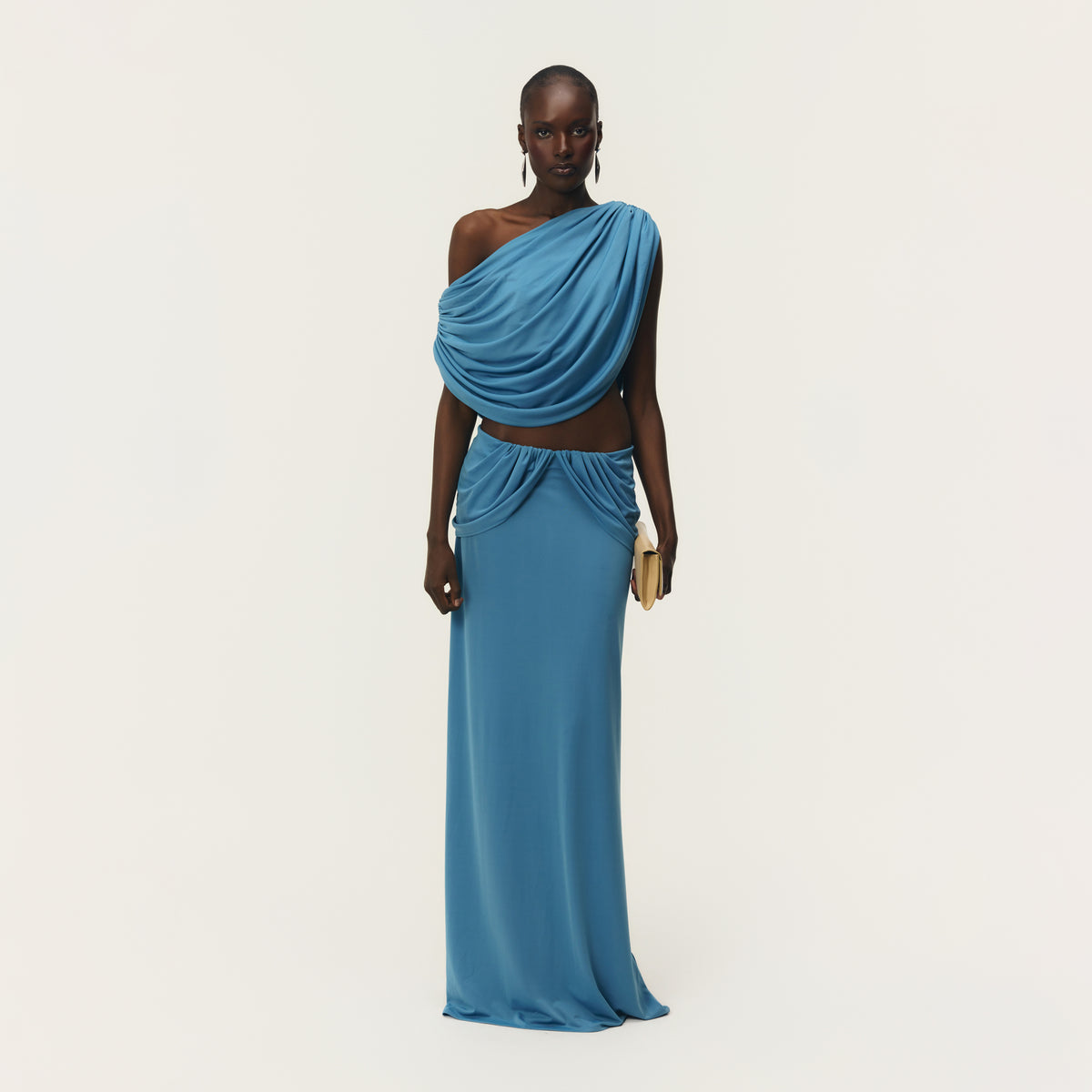 CHIARA TOP DUSTY BLUE
