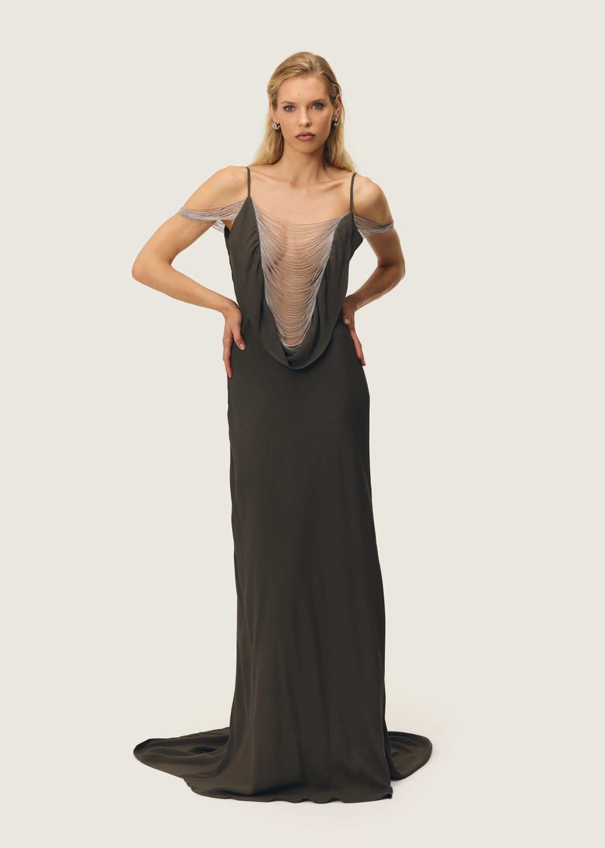 CORINA DRESS TRUFFLE