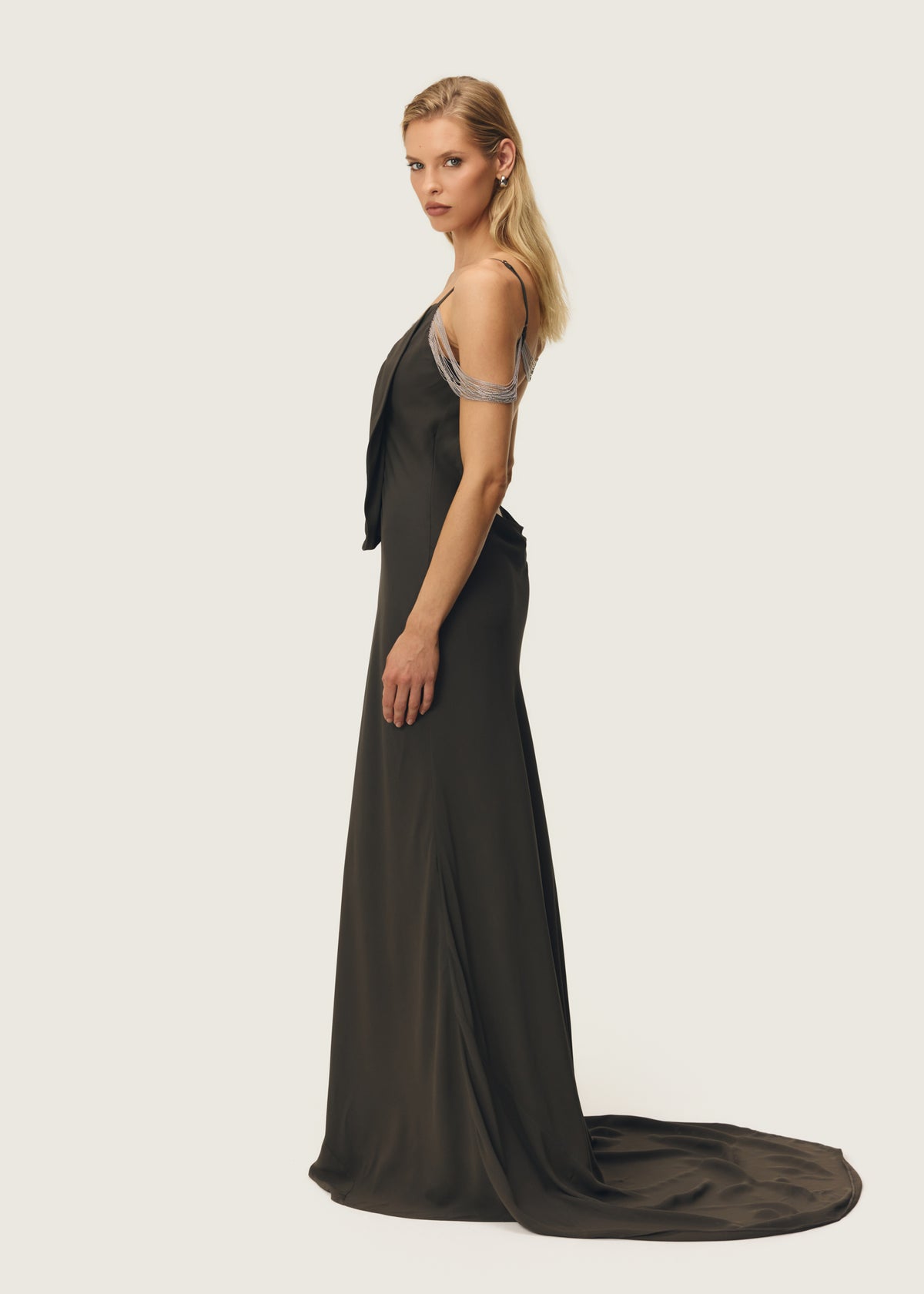 CORINA DRESS TRUFFLE