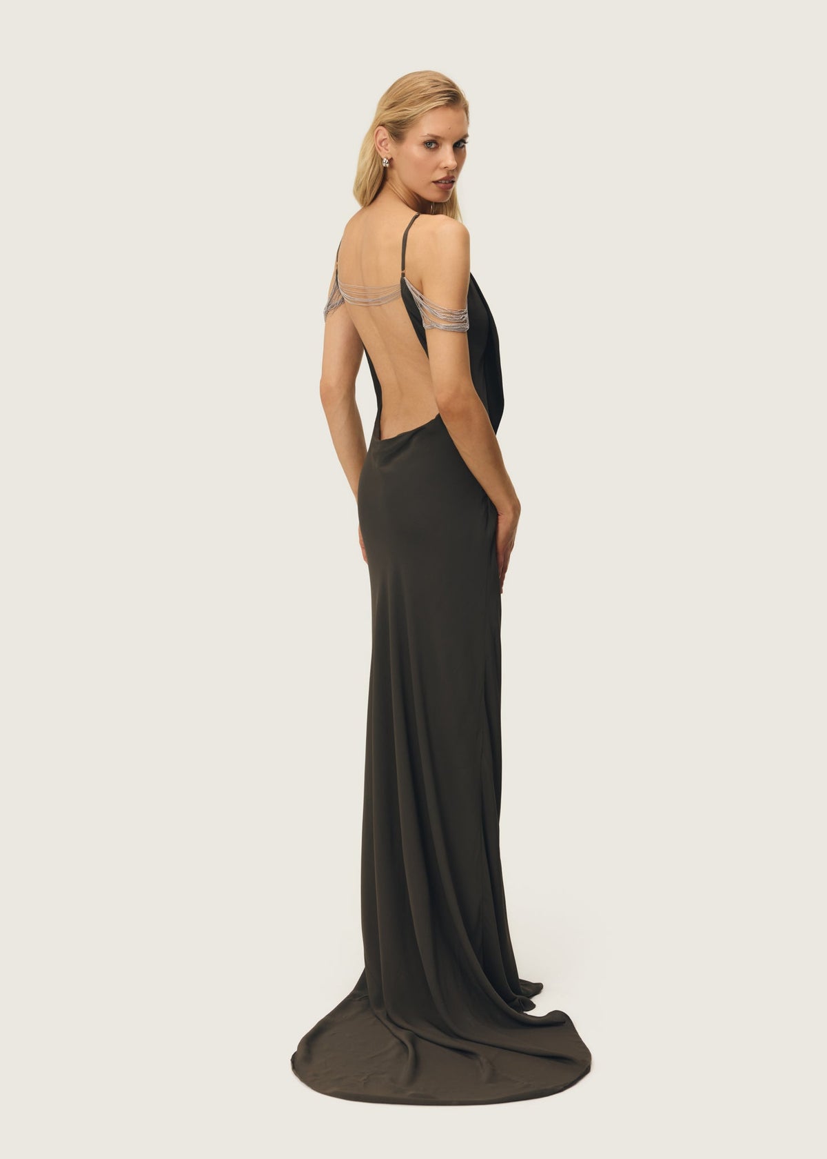 CORINA DRESS TRUFFLE