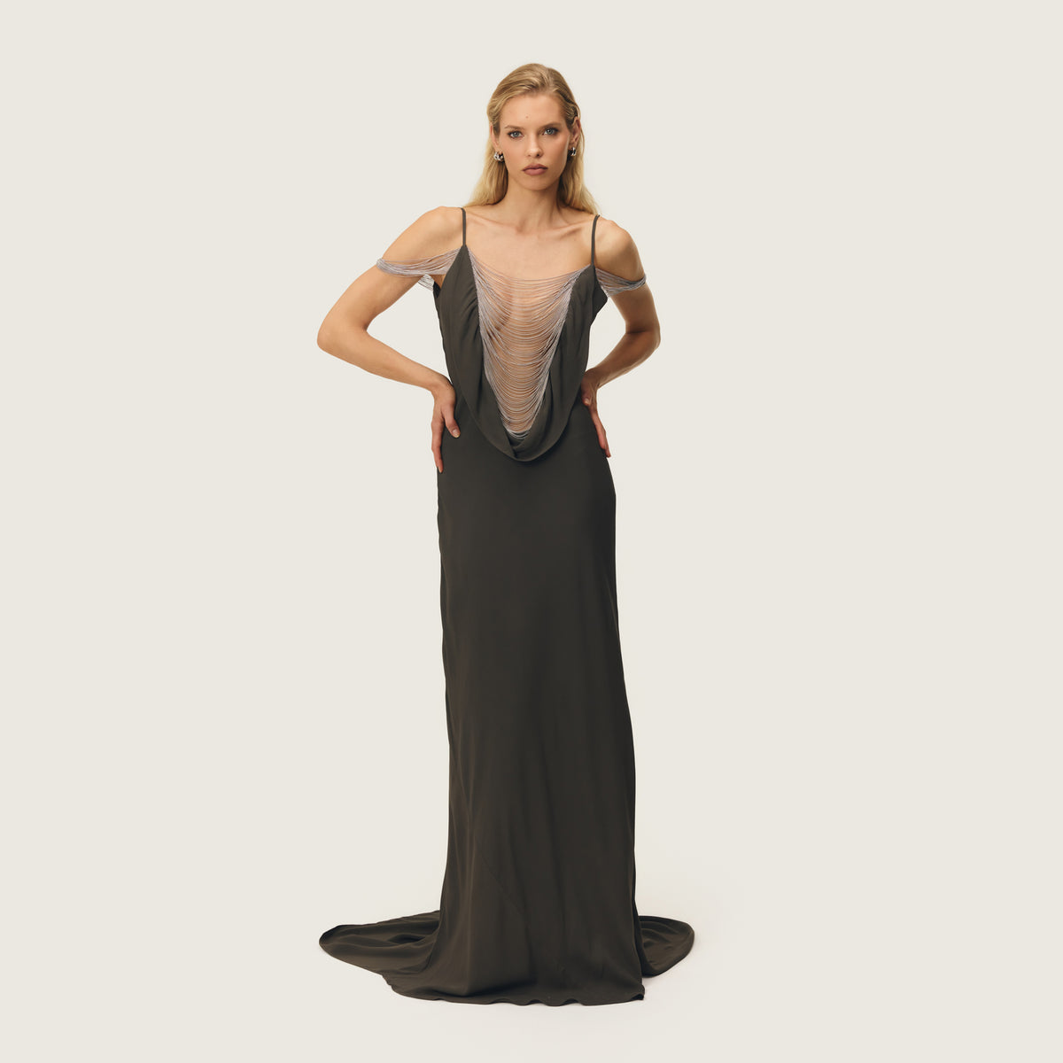 CORINA DRESS TRUFFLE