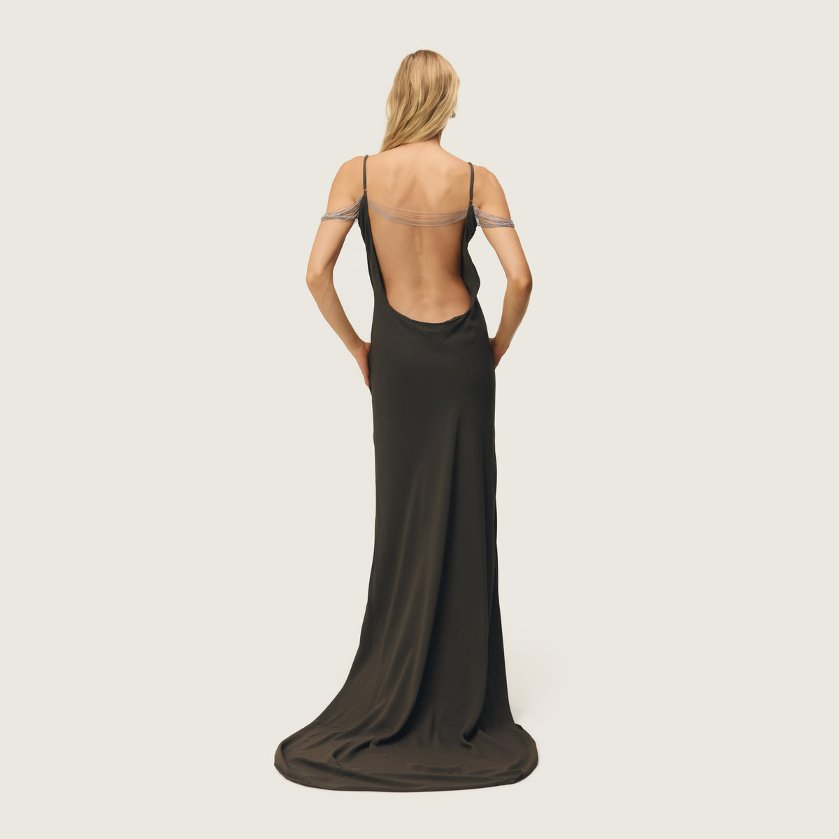 CORINA DRESS TRUFFLE