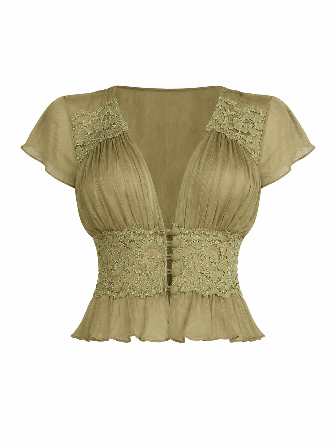 SABRINA TOP PISTACHIO