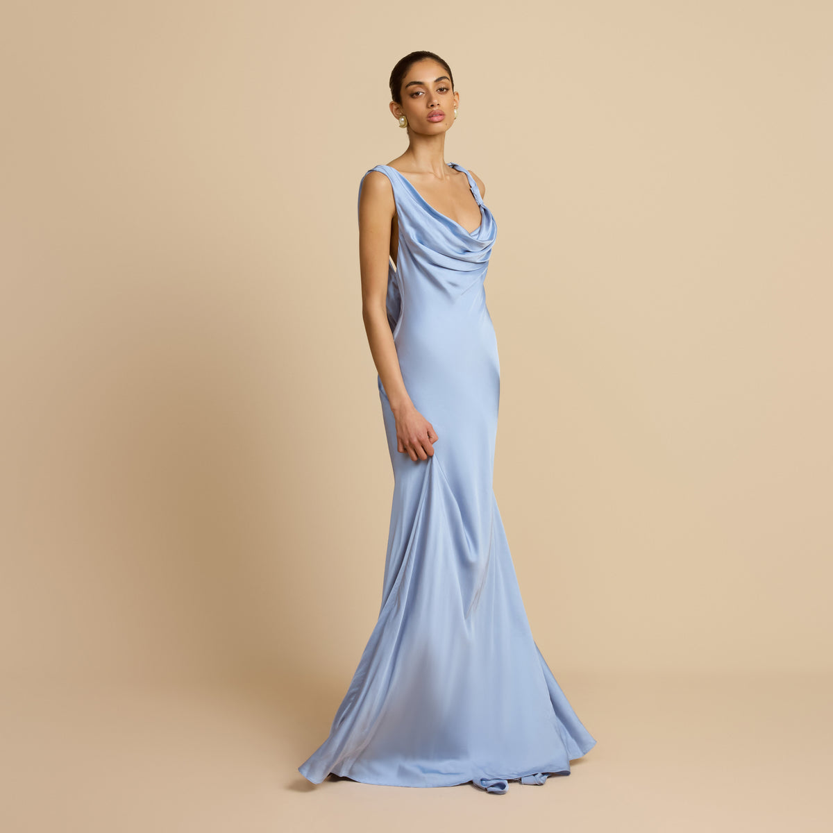 DARCY DRESS SKY BLUE