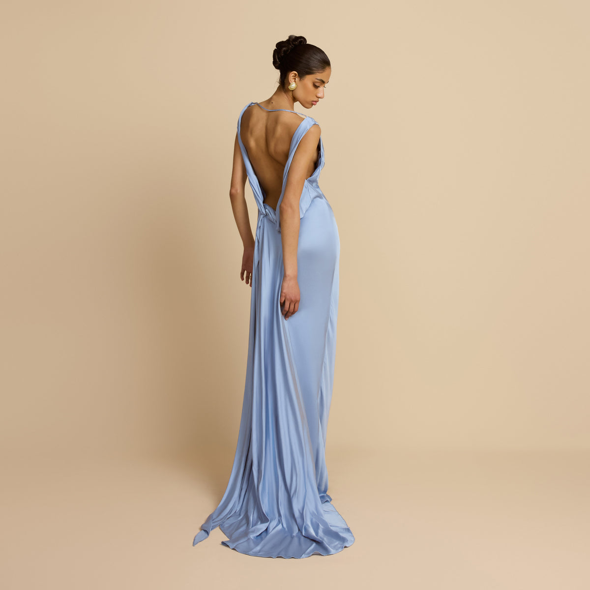 DARCY DRESS SKY BLUE
