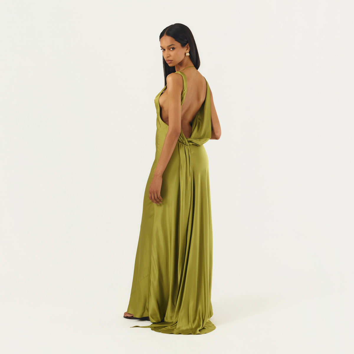 DARCY DRESS PISTACHIO