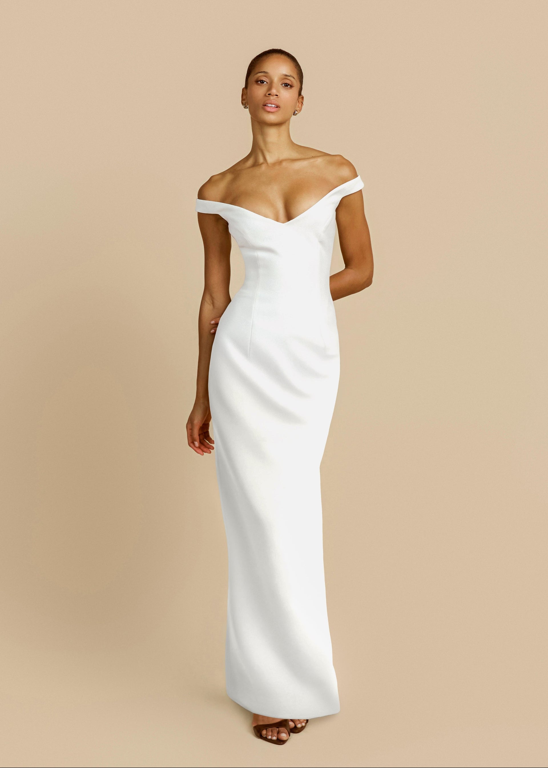ellery silk dress Reformation Ellery Silk Dress In Moonlight - 50% Off