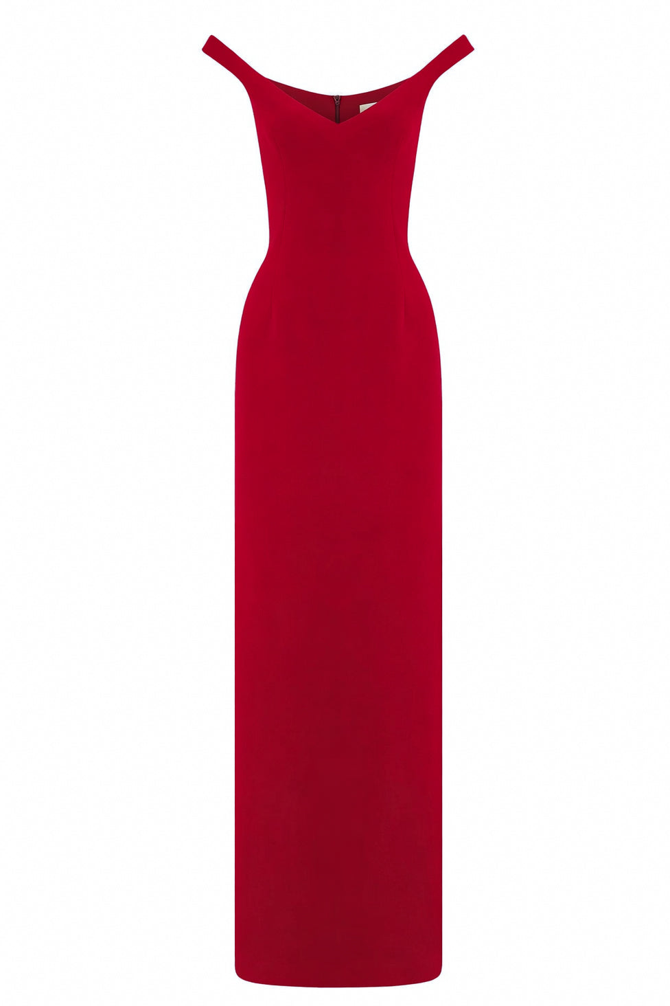 arcina ori ellery off the shoulder ponte maxi dress Arcina Ori Ellery Red Off-Shoulder Maxi Dress by Arcina Ori