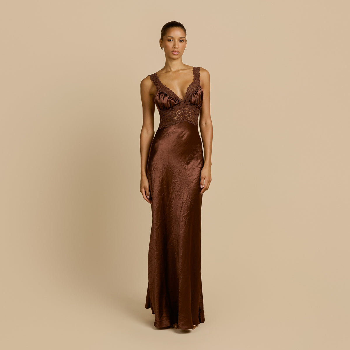 EVELINE DRESS CACAO