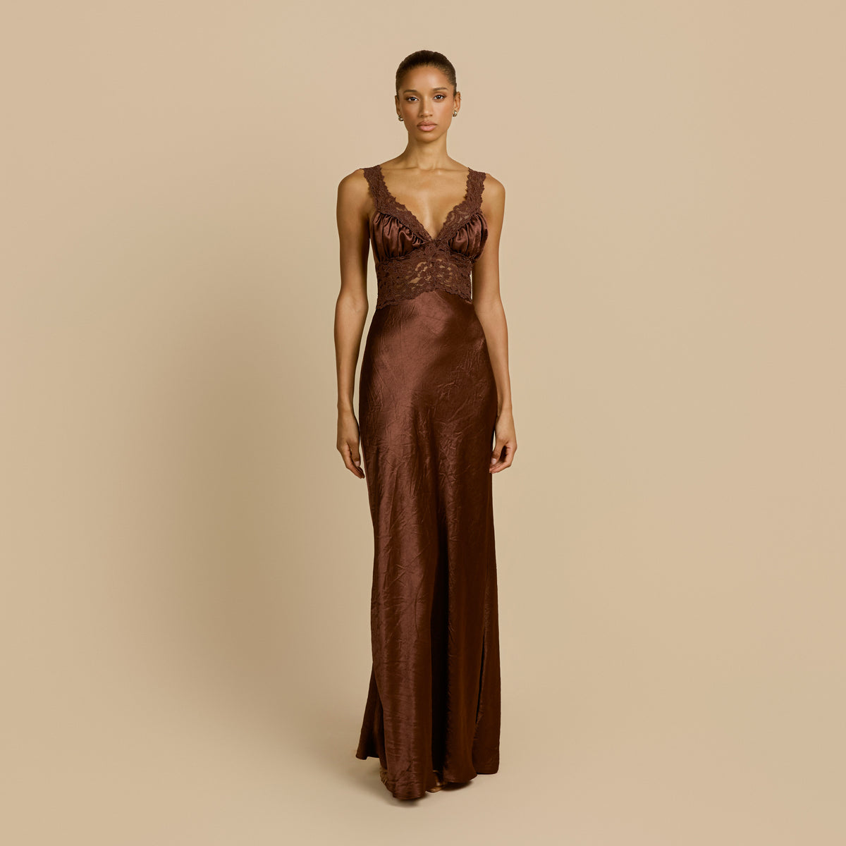 EVELINE DRESS CACAO