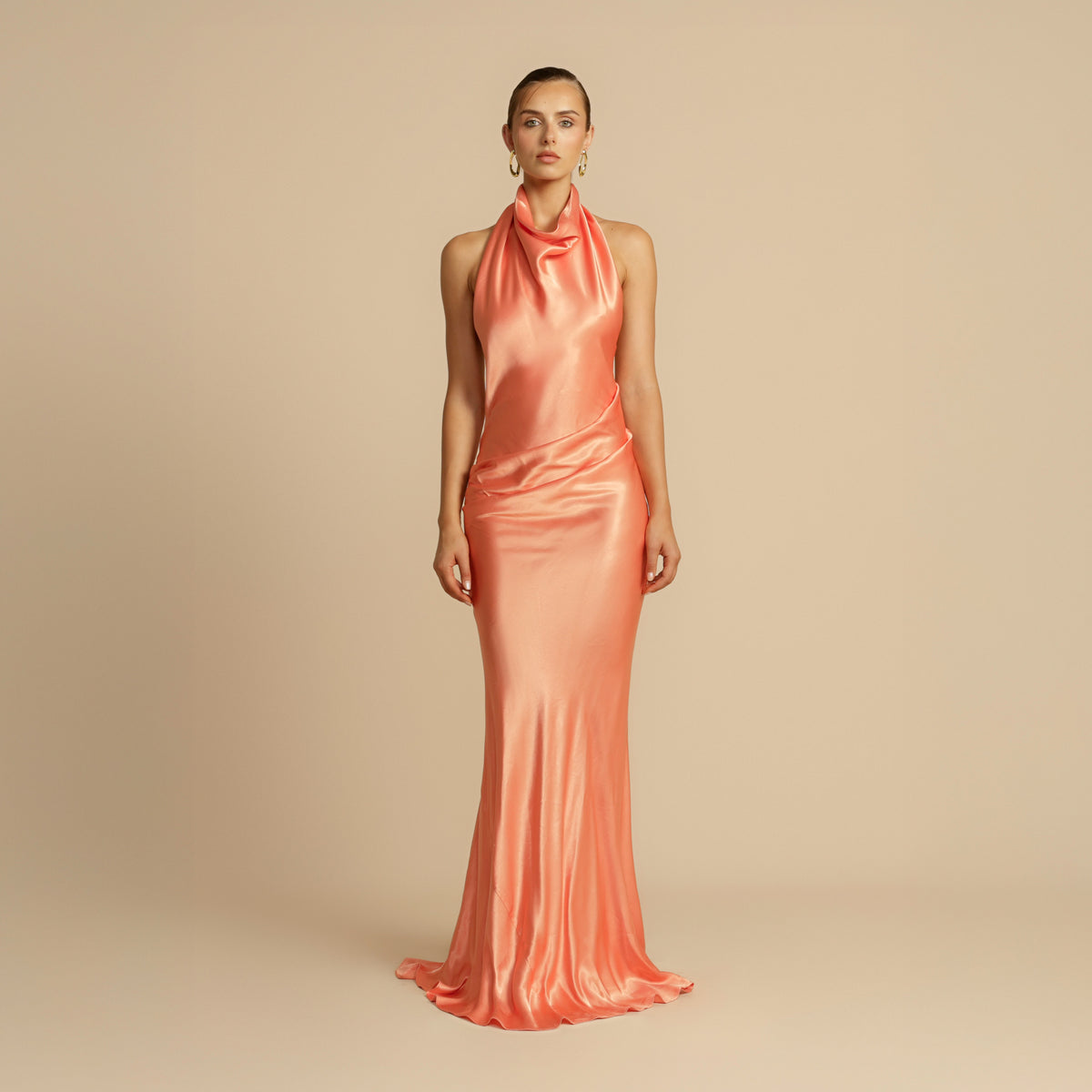 GAIA DRESS PAPAYA