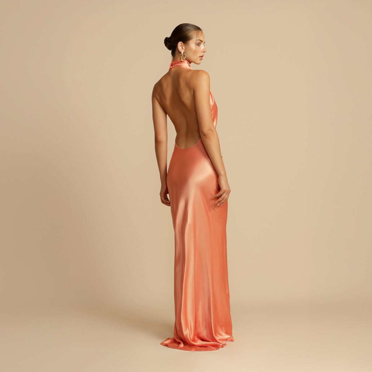 GAIA DRESS PAPAYA