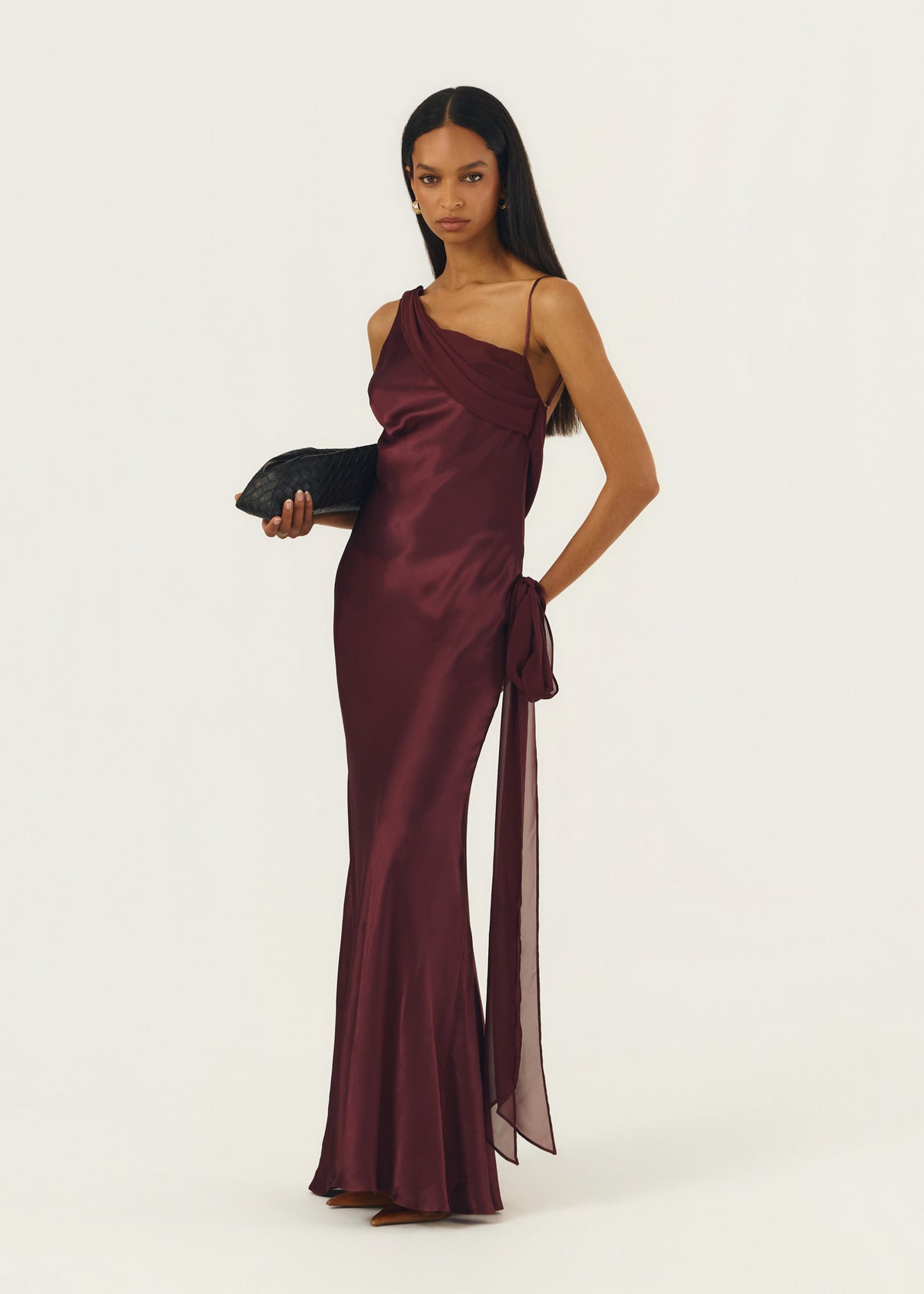 HELENA DRESS PLUM