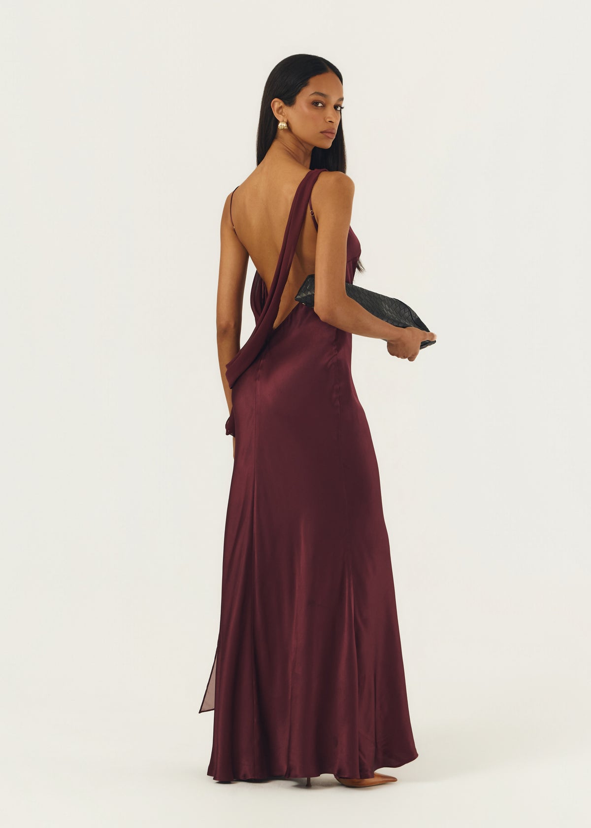 HELENA DRESS PLUM