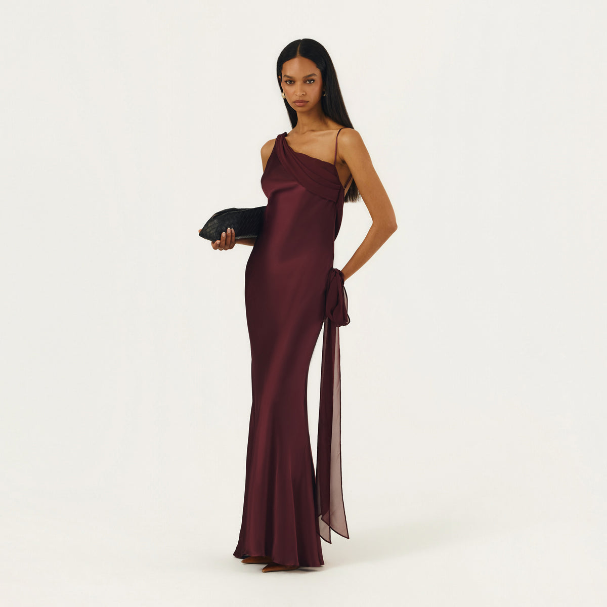 HELENA DRESS PLUM