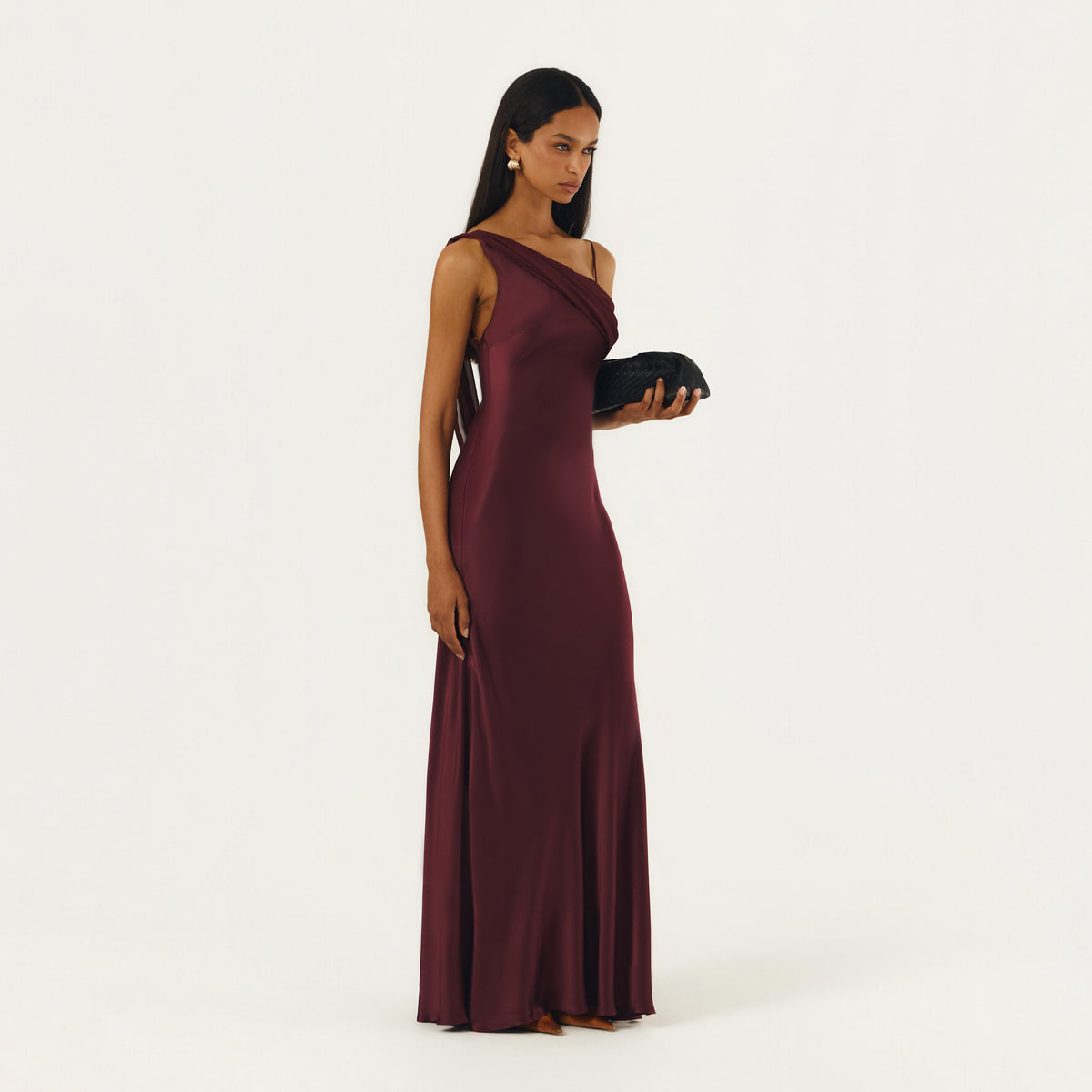 HELENA DRESS PLUM