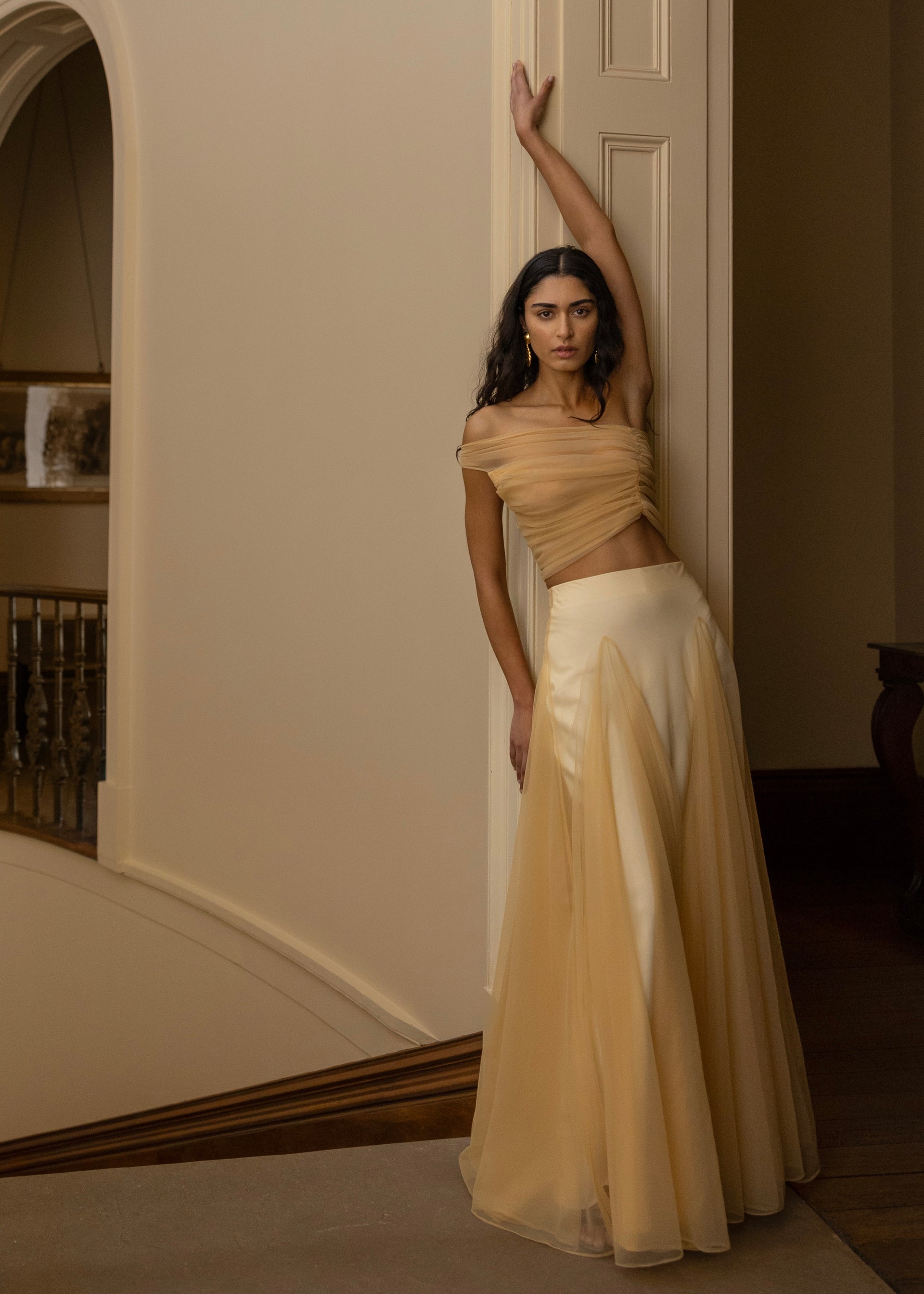 VIOLETTA SKIRT HONEYCOMB