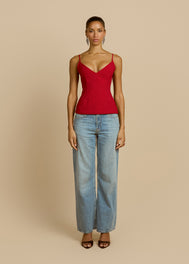 IRIS TOP RED