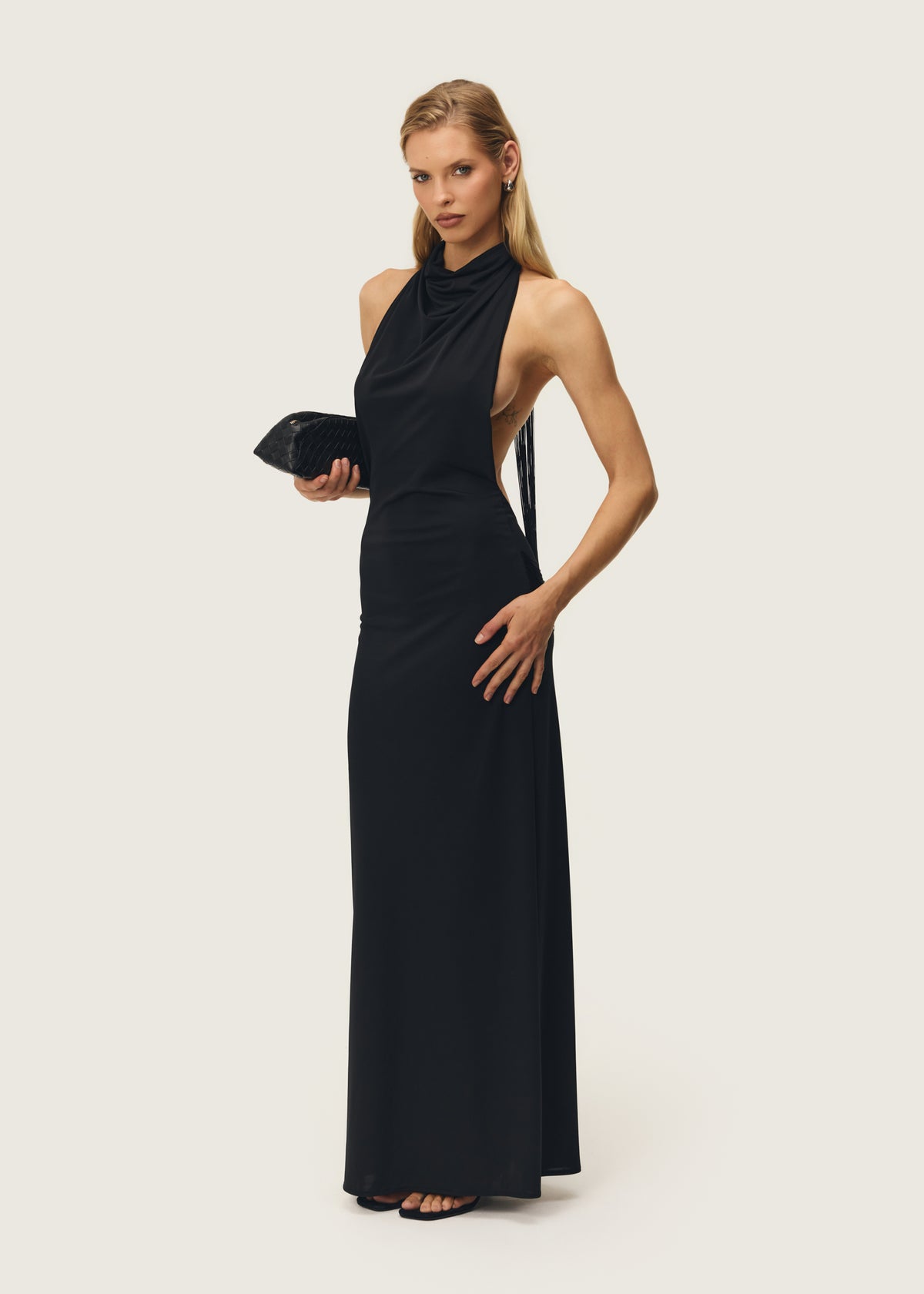 JEAN DRESS BLACK