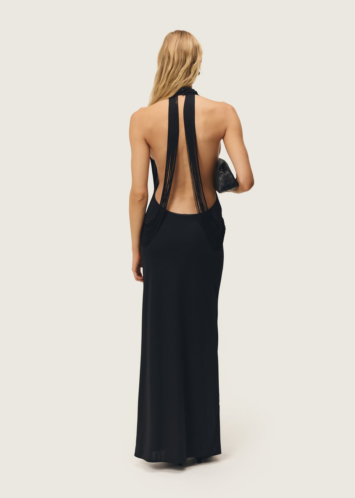 JEAN DRESS BLACK