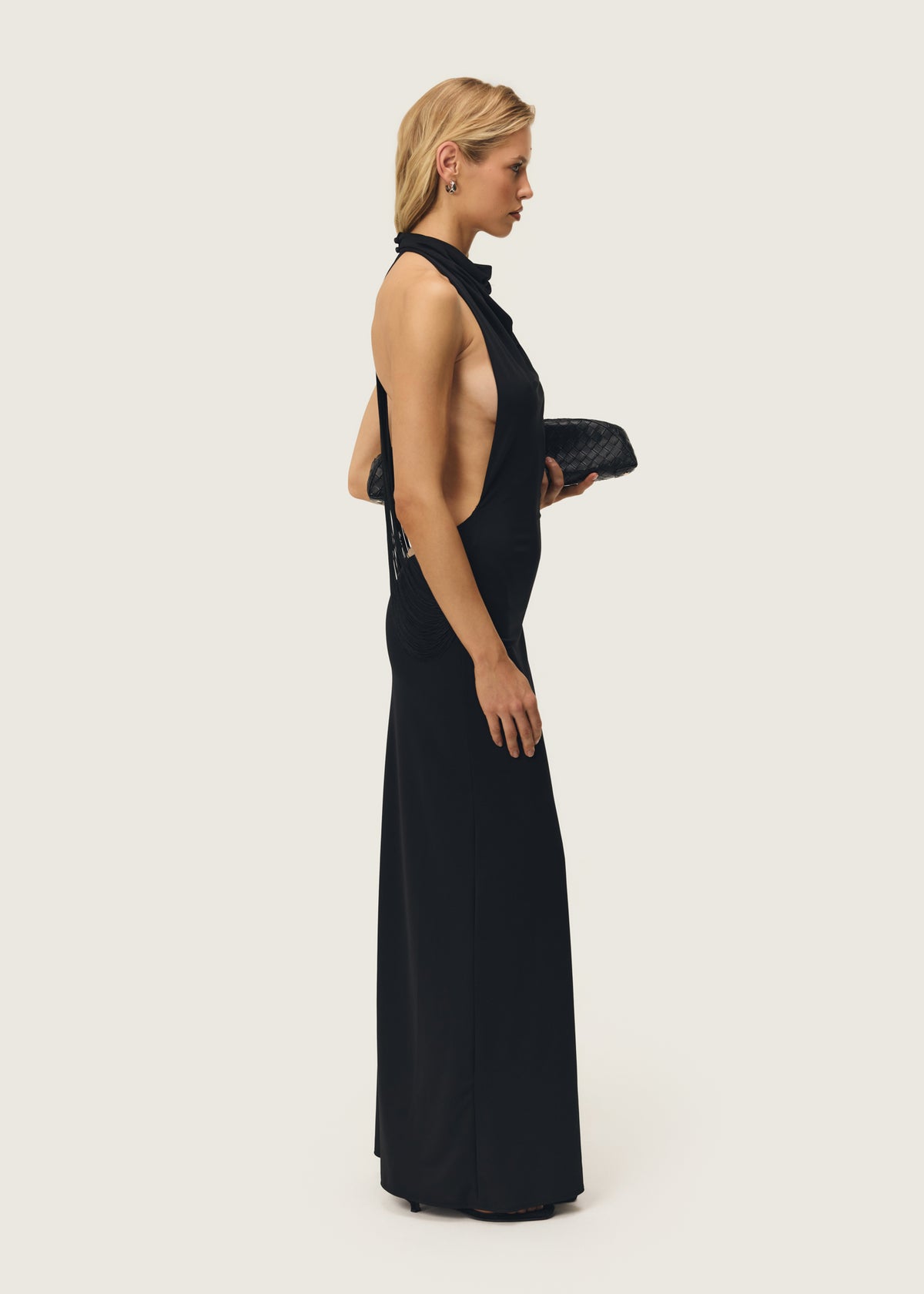 JEAN DRESS BLACK