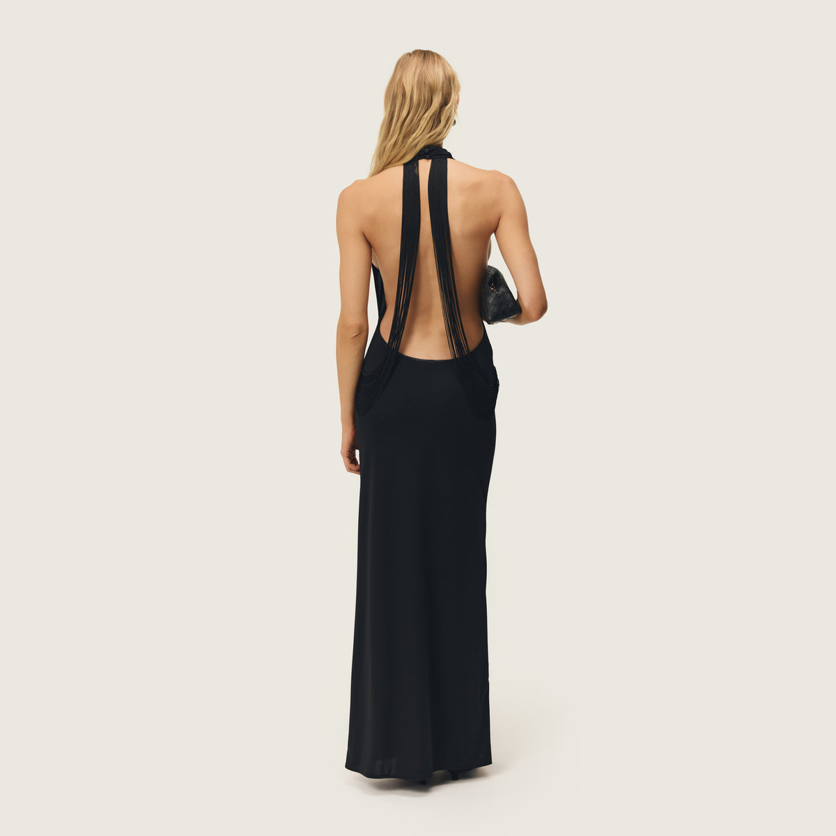 JEAN DRESS BLACK