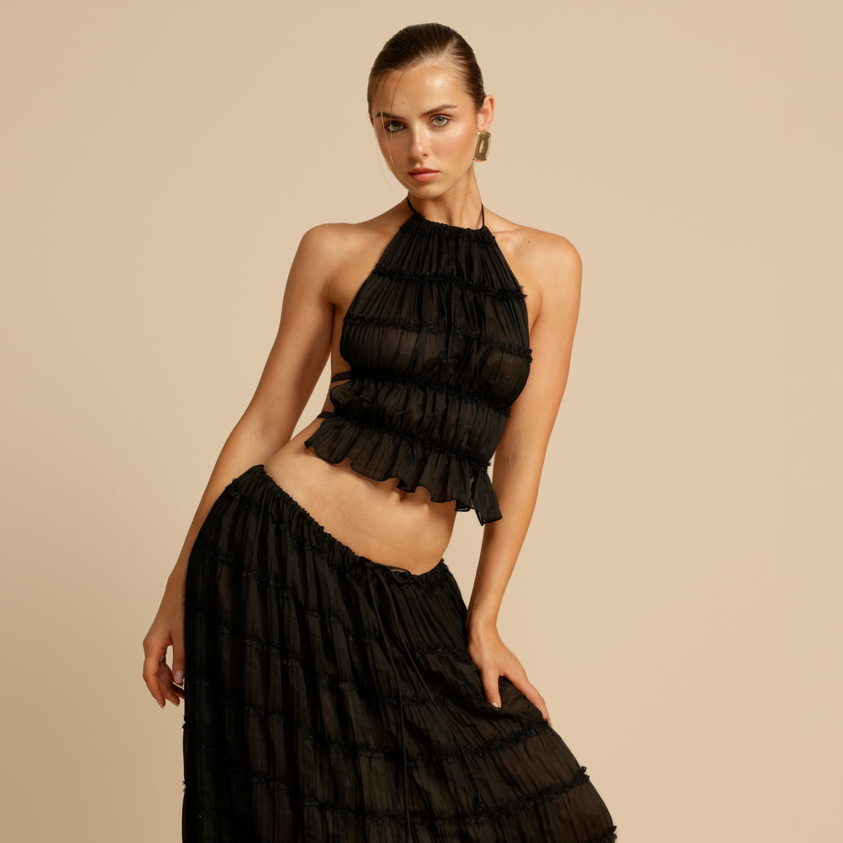 JULIETTE HALTER BLACK