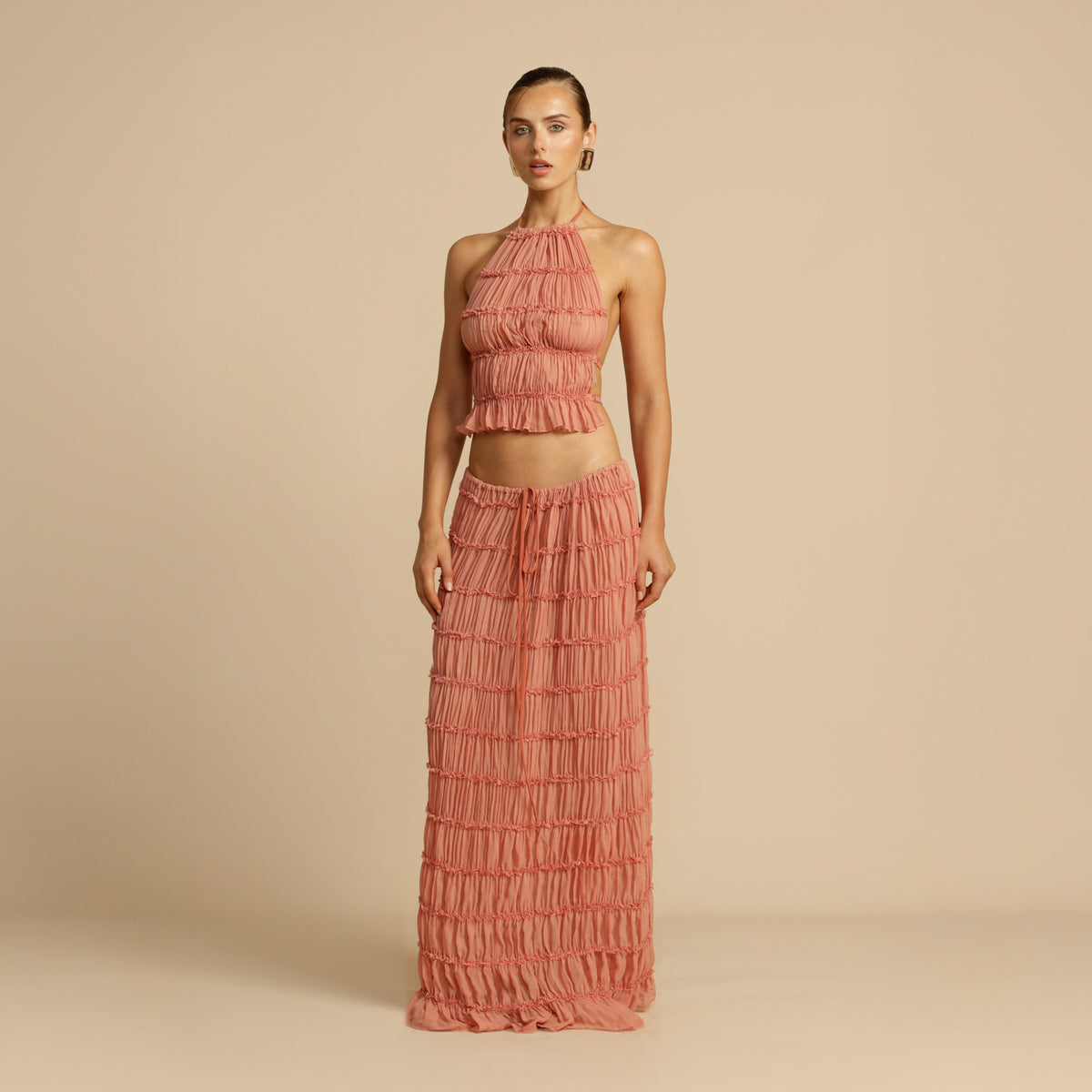 JULIETTE SKIRT PEACH
