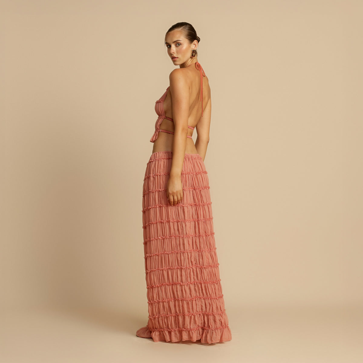 JULIETTE SKIRT PEACH