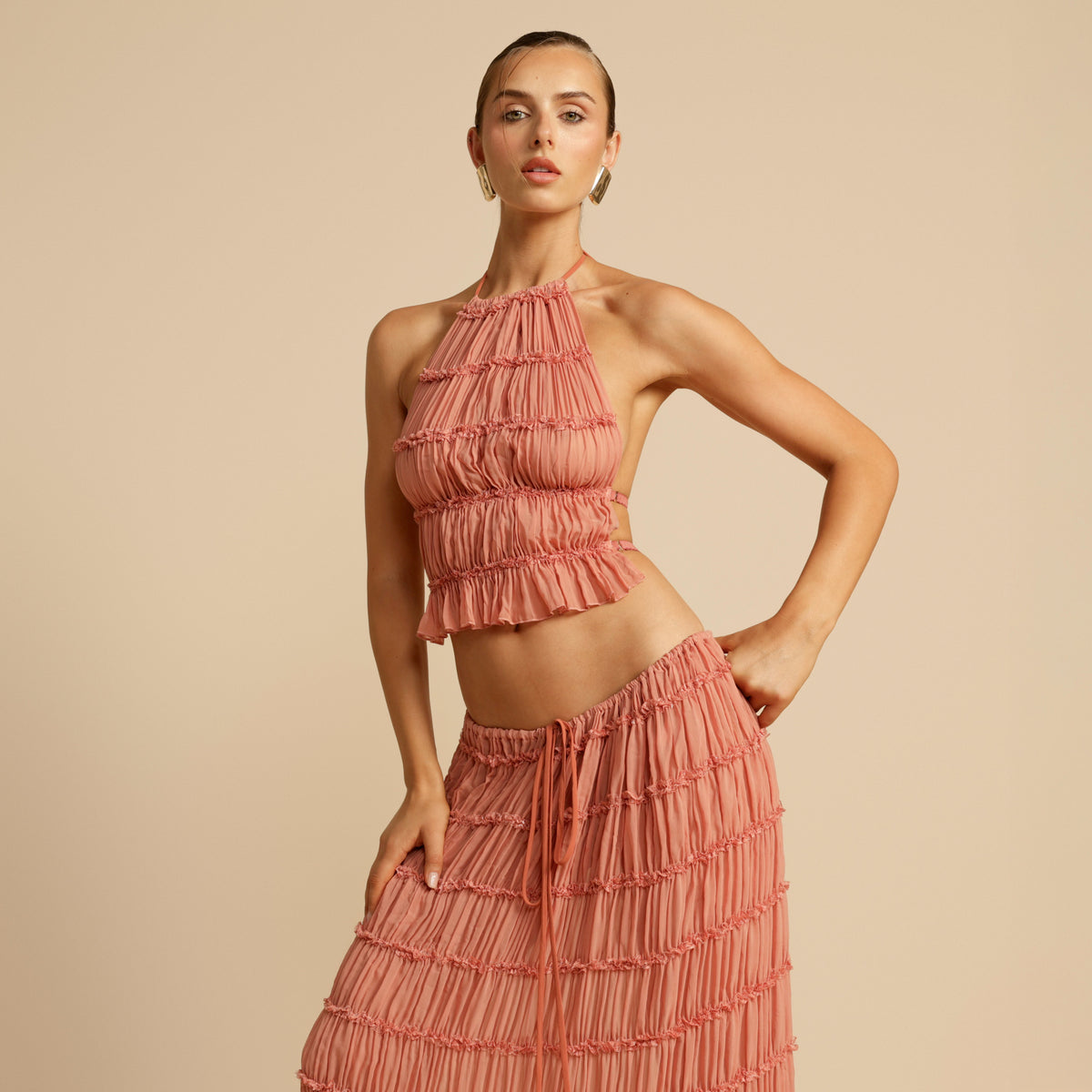 JULIETTE HALTER PEACH