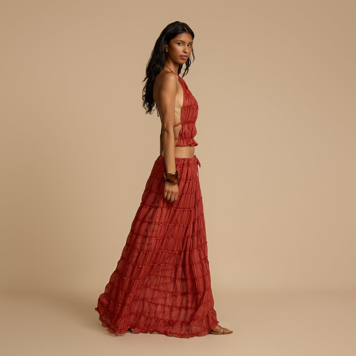 JULIETTE SKIRT RED
