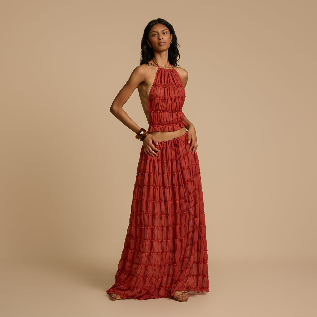 JULIETTE SKIRT RED