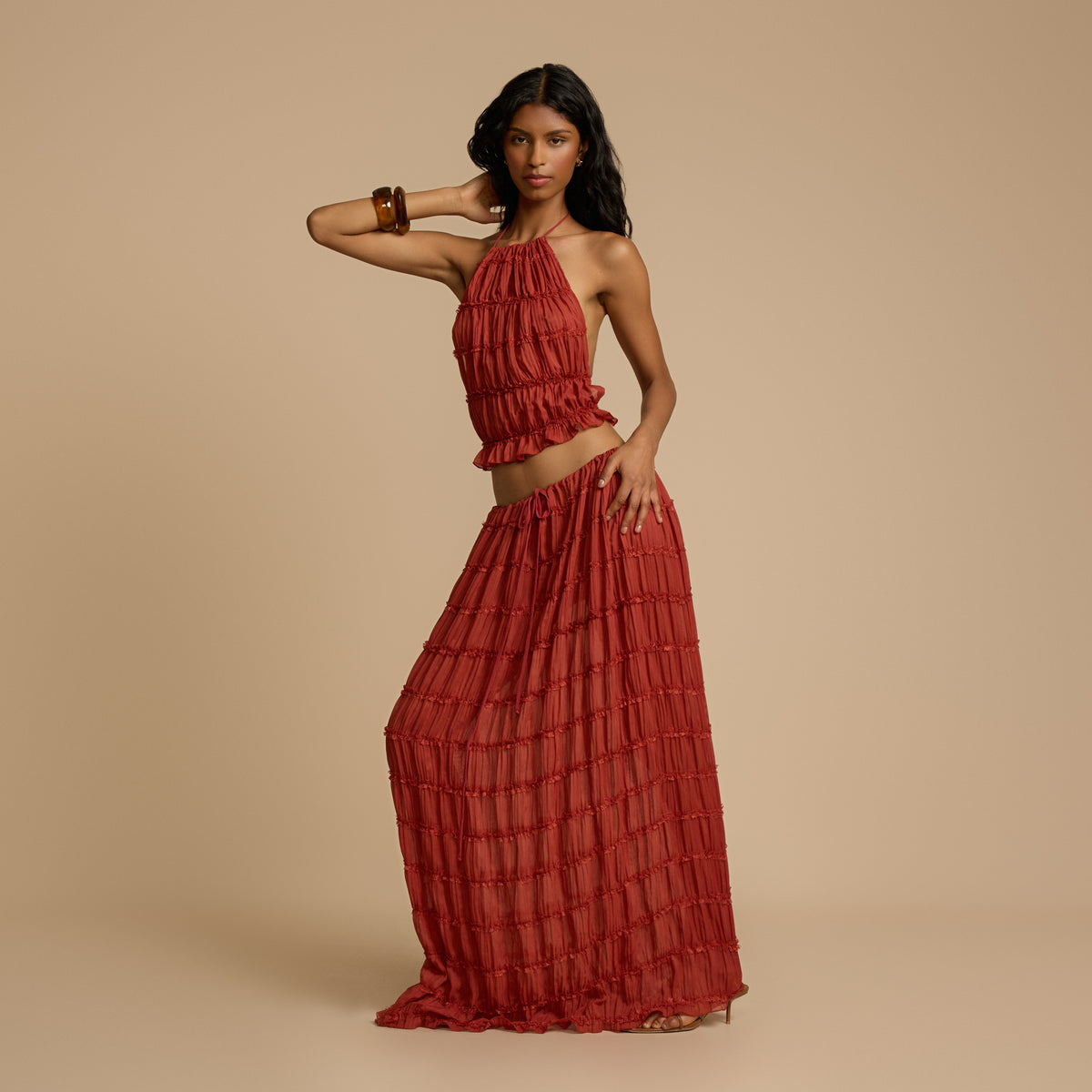 JULIETTE SKIRT RED