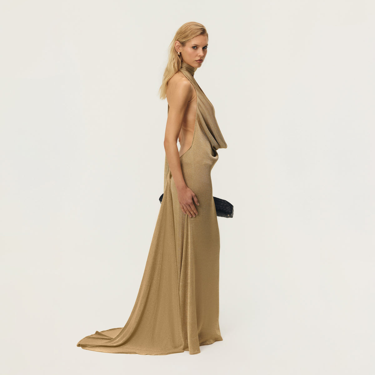 KAIA DRESS GOLD
