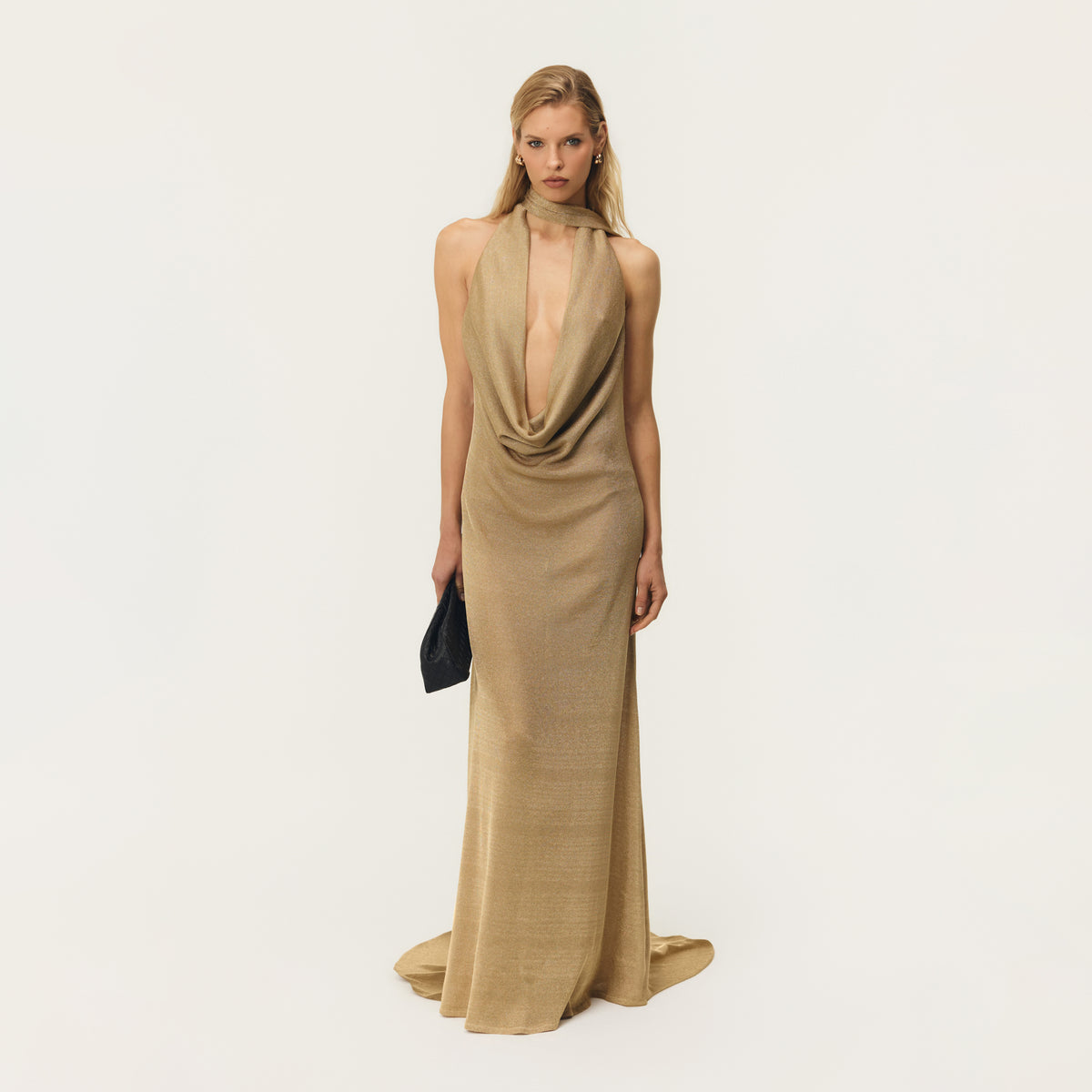 KAIA DRESS GOLD