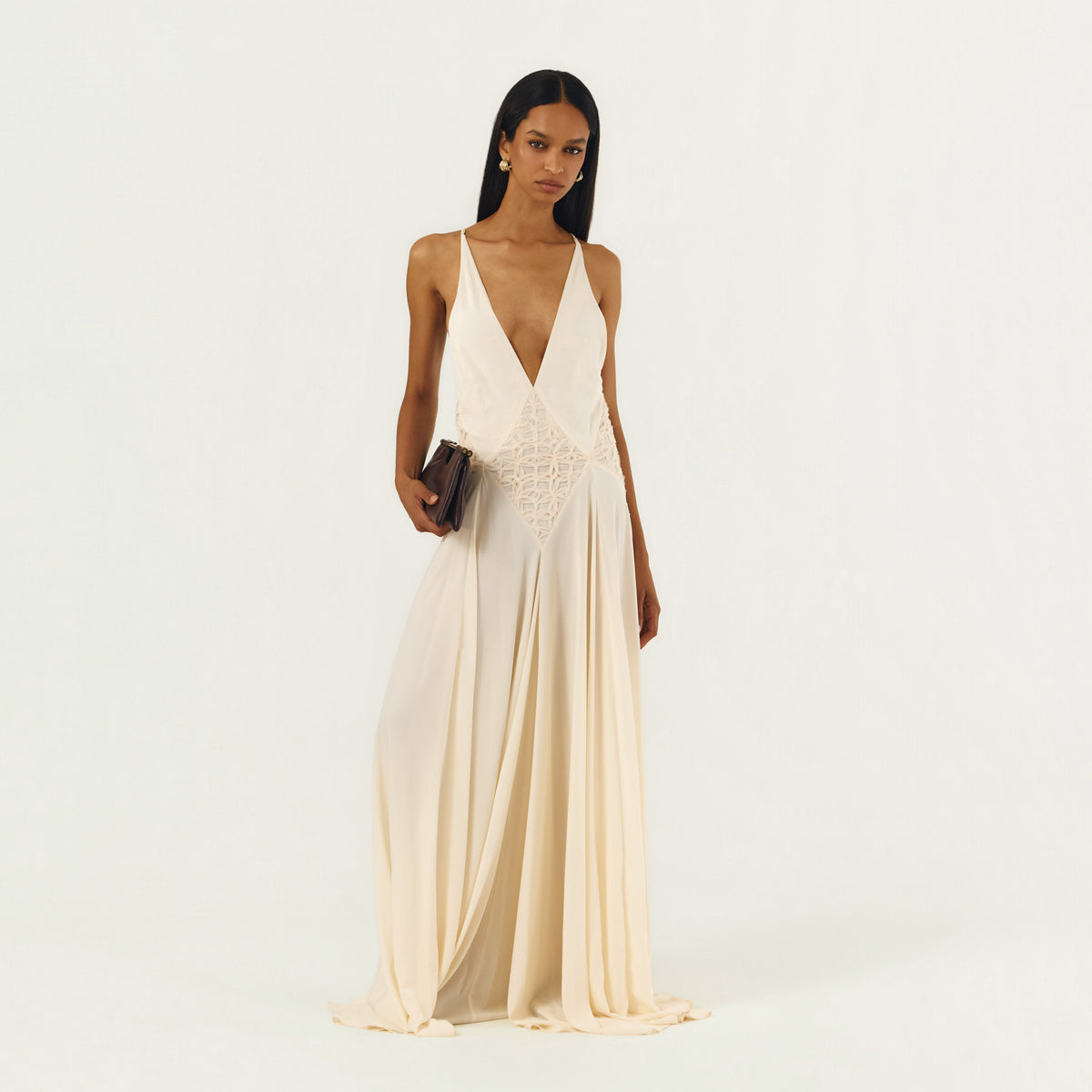 LAVINIA DRESS CREAM
