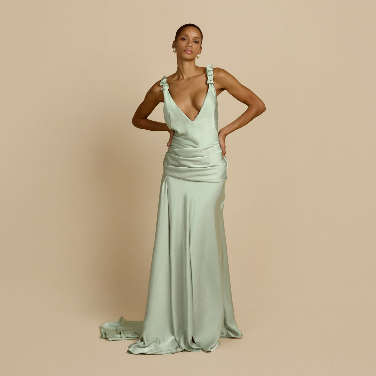MADALENA DRESS MINT