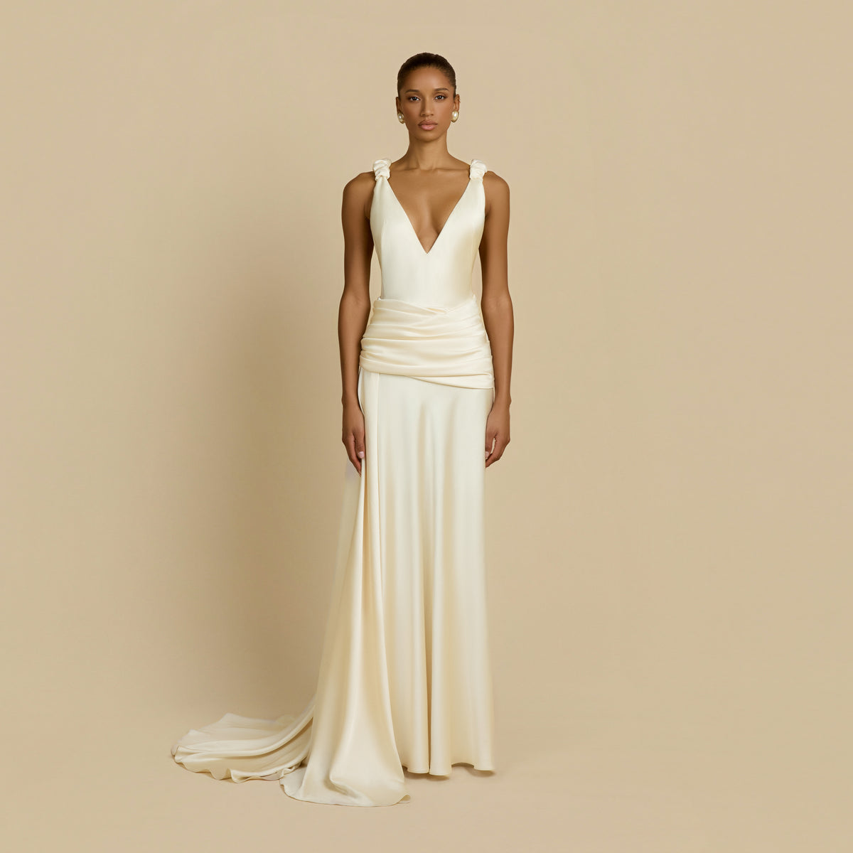 MADALENA DRESS CREAM