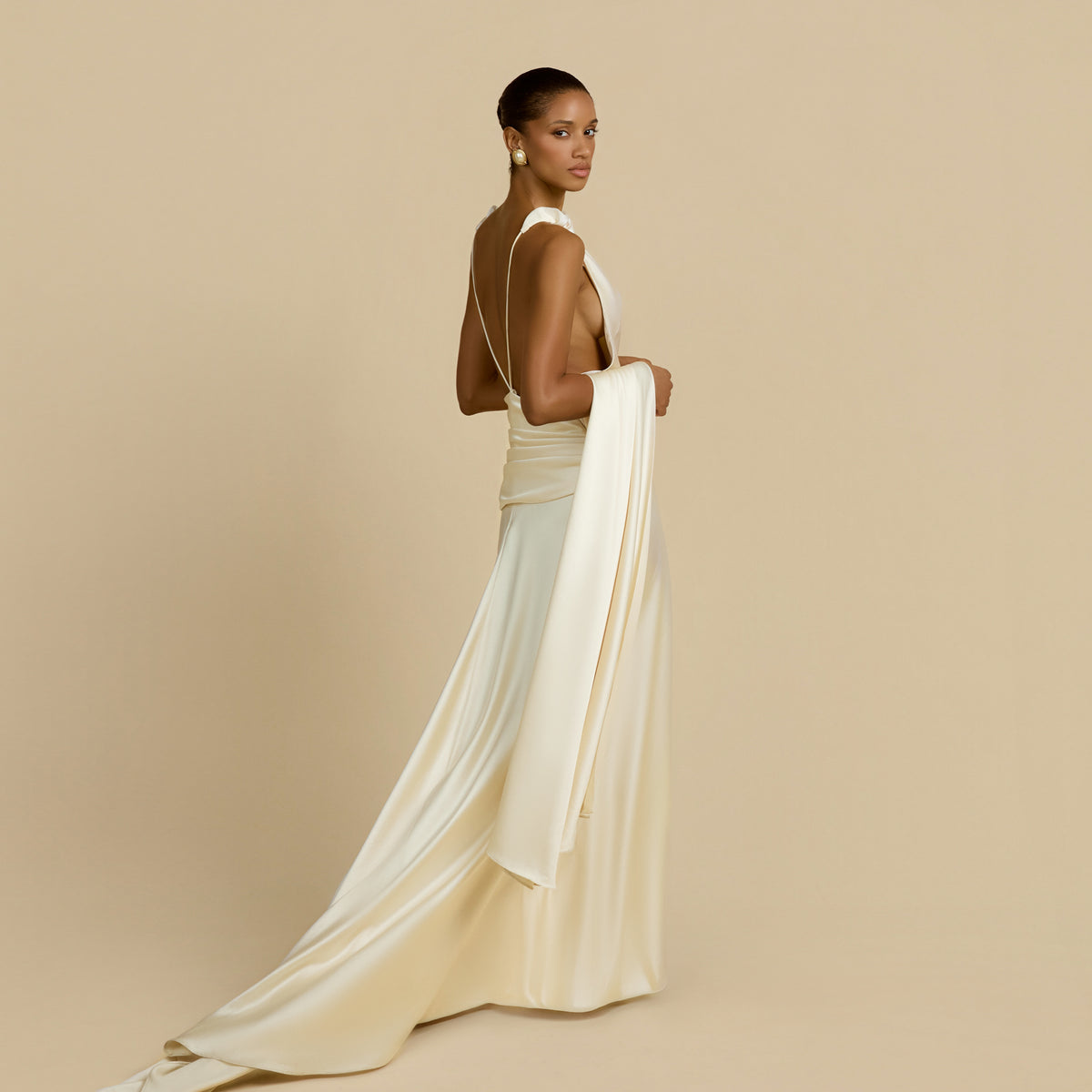 MADALENA DRESS CREAM