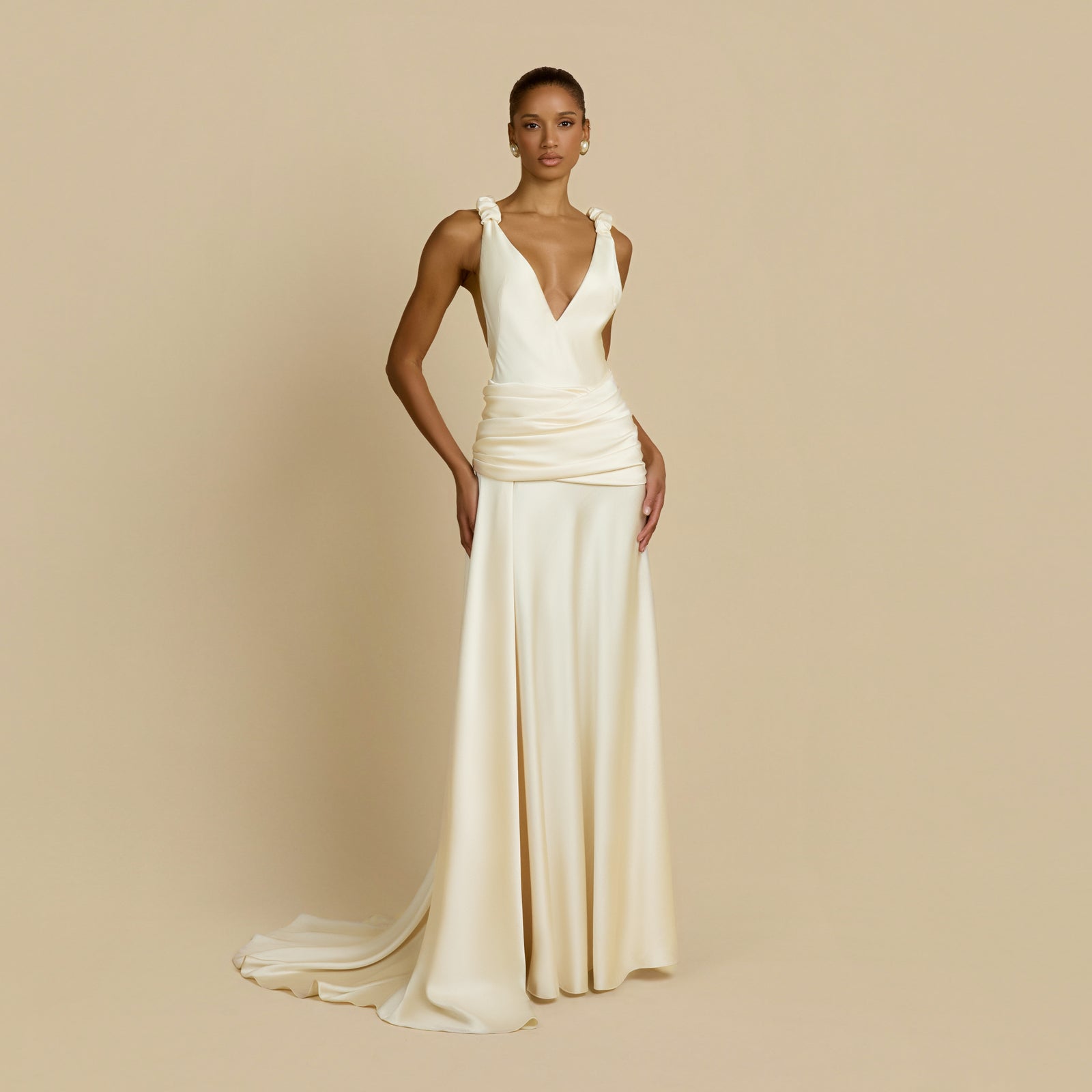 MADALENA DRESS CREAM