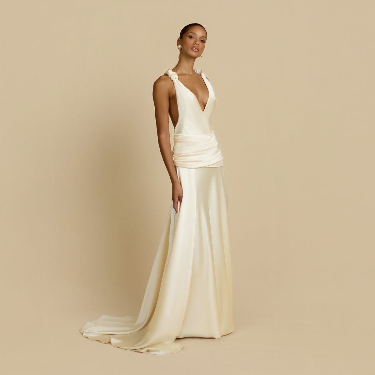 MADALENA DRESS CREAM