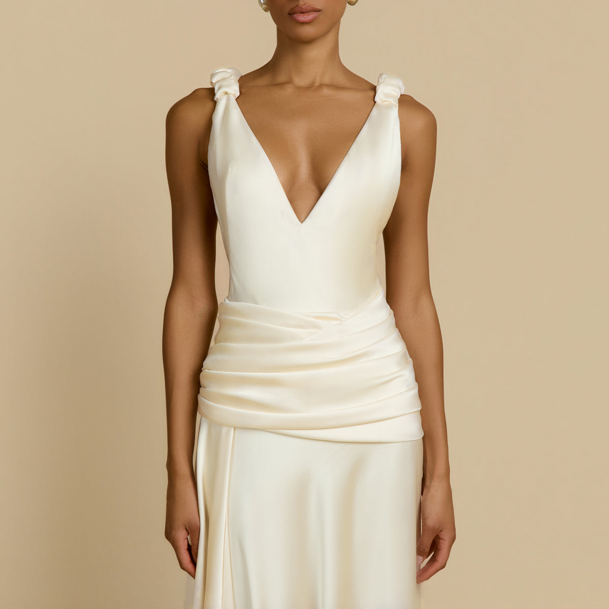 MADALENA DRESS CREAM