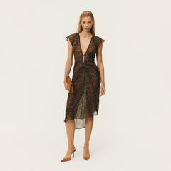 MARGAUX DRESS LEOPARD