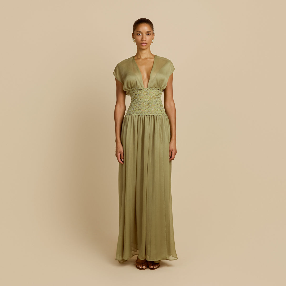 MARY-JANE DRESS PISTACHIO