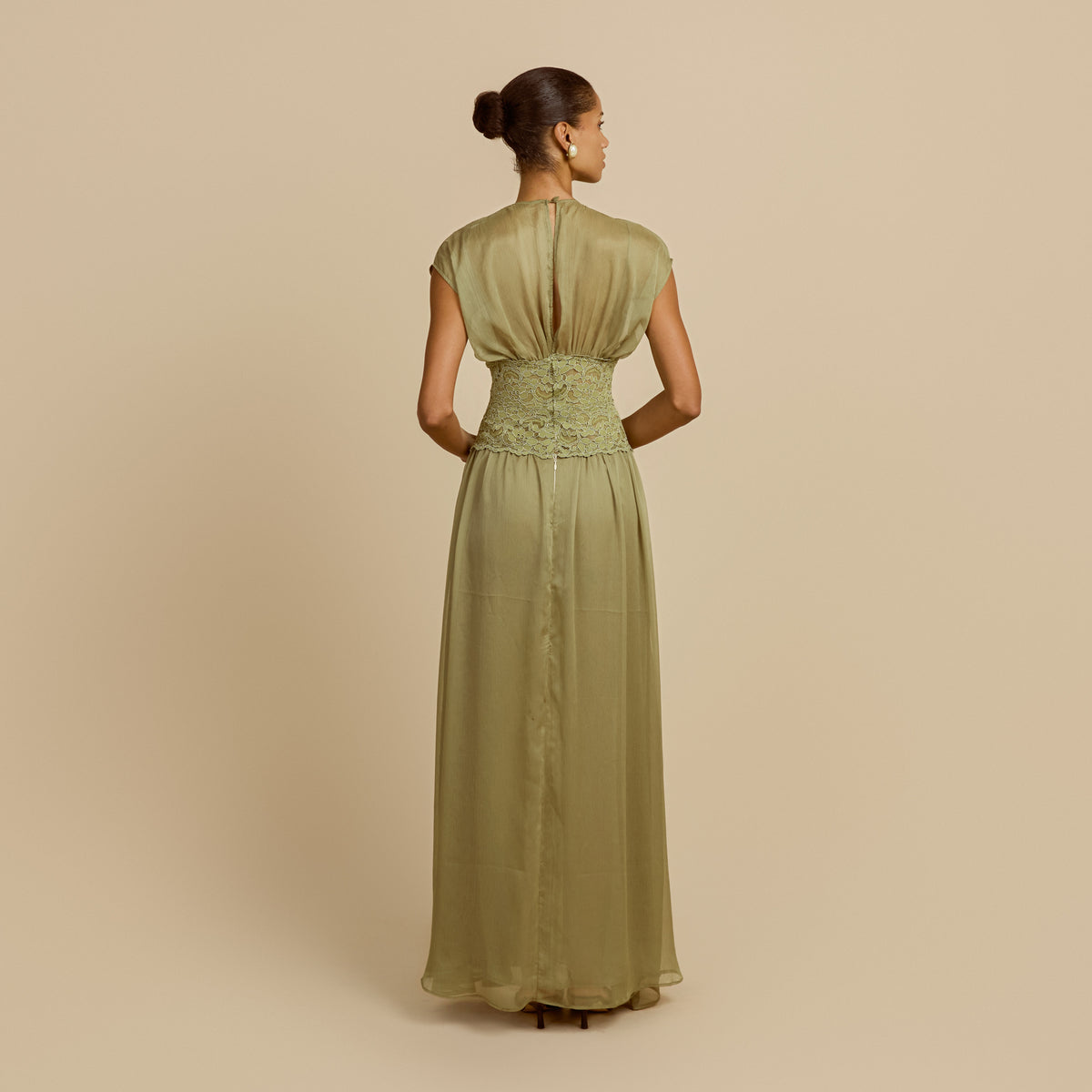 MARY-JANE DRESS PISTACHIO