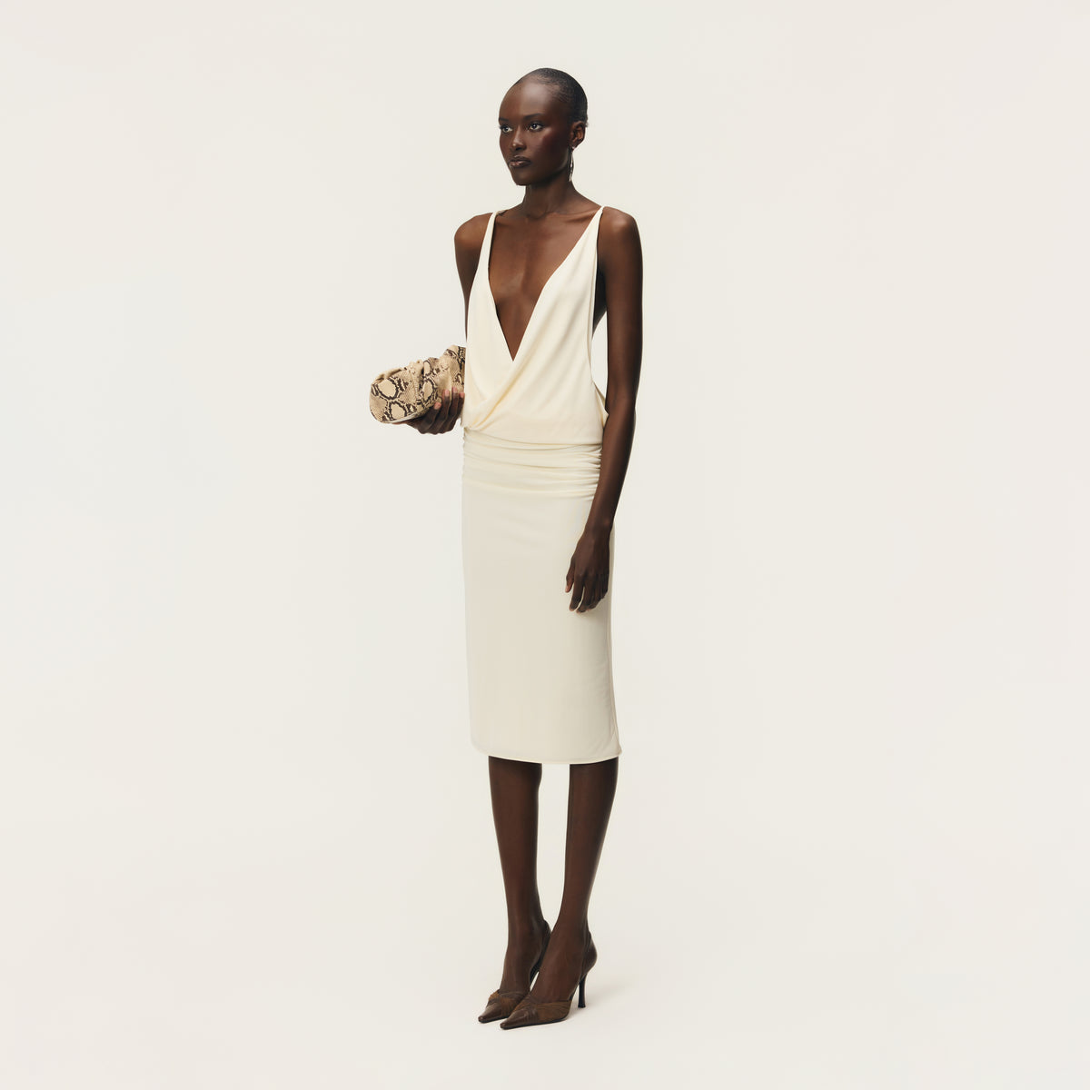 MAYA DRESS BONE
